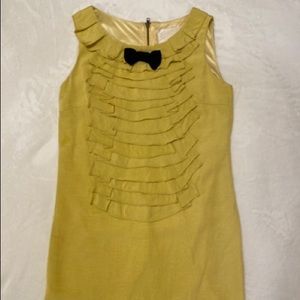 ModCloth Yellow Shift Dress